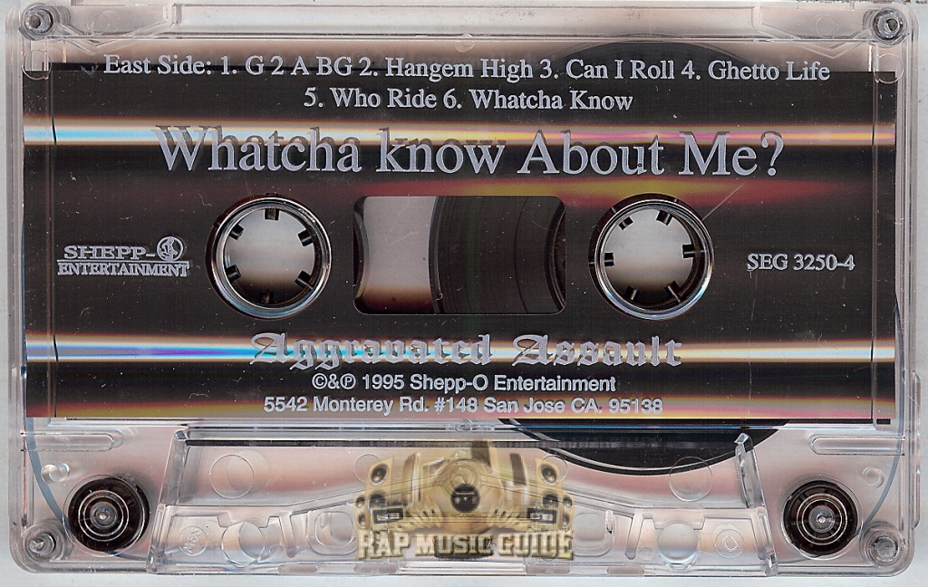 Aggravated Assault - Whatcha Know About Me?: Cassette Tape | Rap